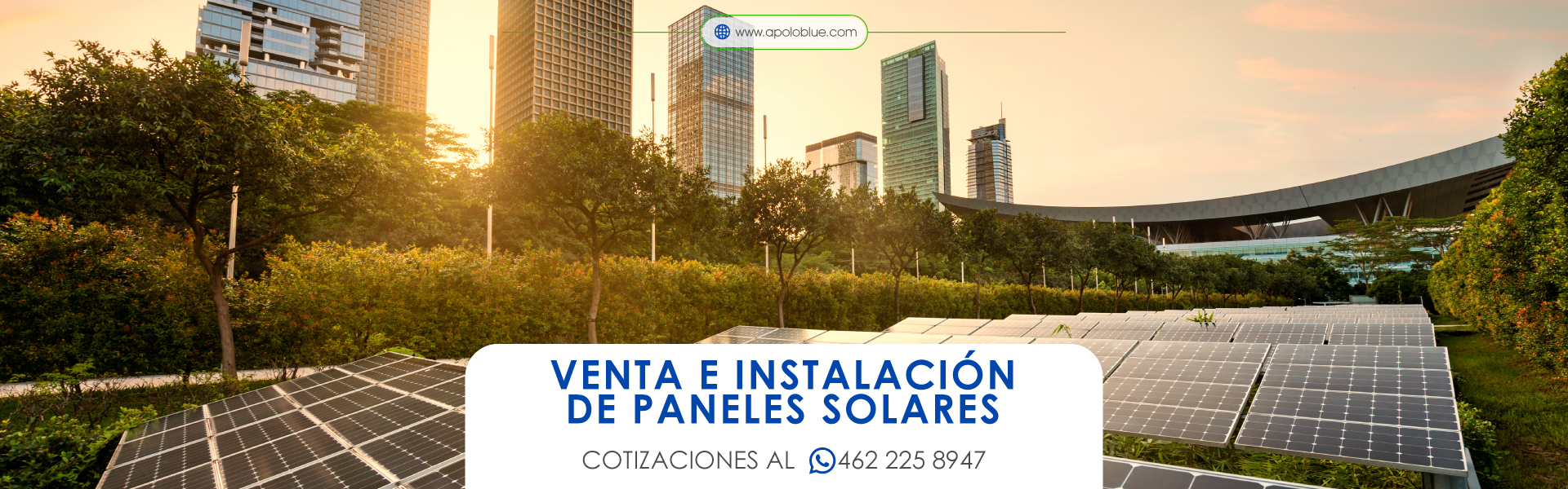 Venta e instalación de paneles solares en México