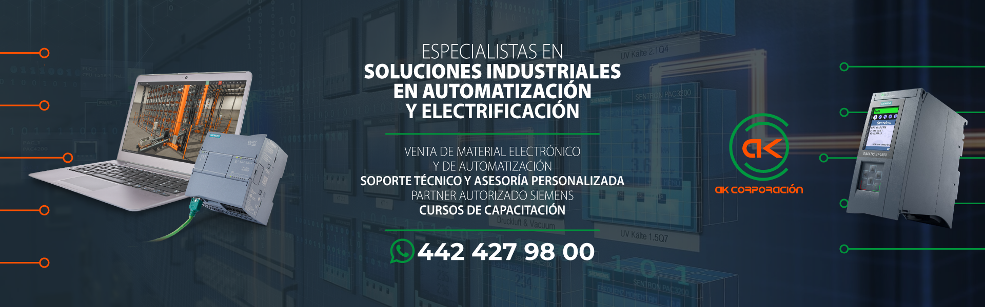 Especialistas en automatización y electrificación industrial | AK Corporación