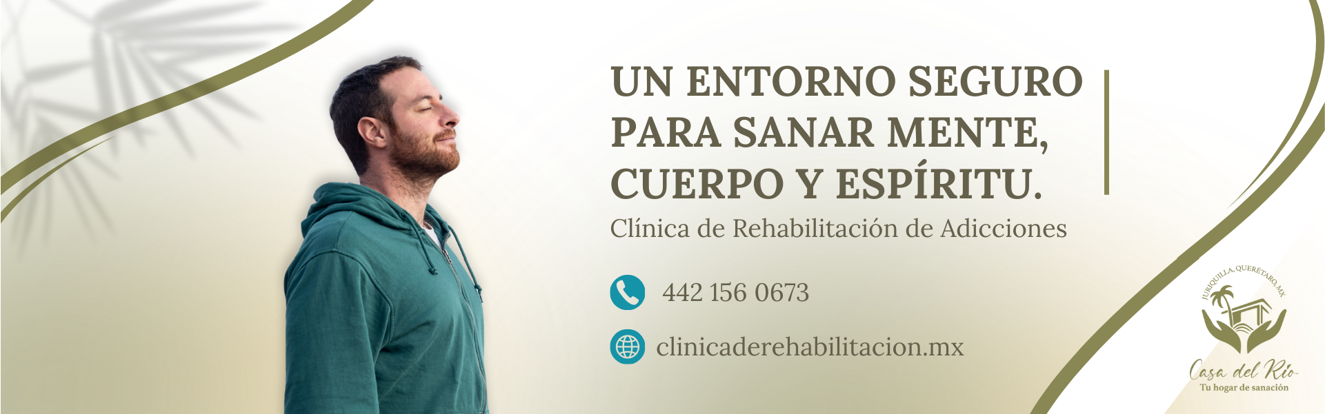 Casa de Rehabilitación contra Adicciones en Querétaro | Casa del Río Juriquilla