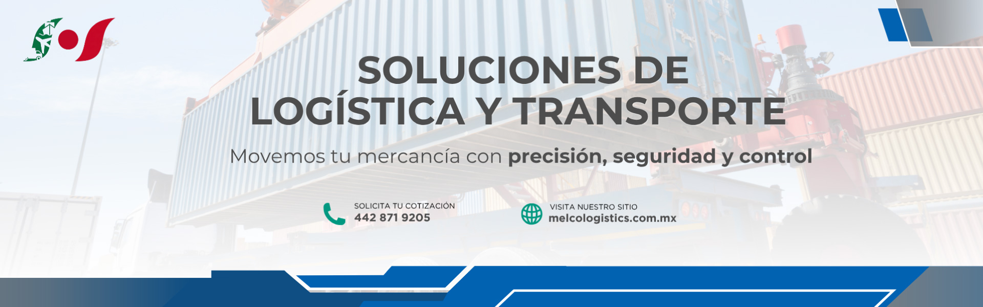 Distribución de mercancías logísticas nacional e internacional