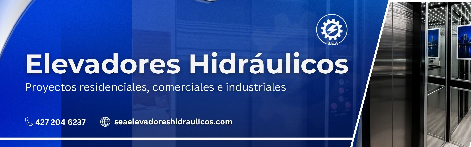 Elevadores hidráulicos para empresas e industria en Querétaro